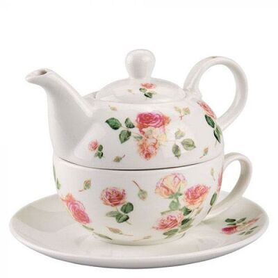 Ambiente Tea for one Rosie White Ø17,5xh13,5cm