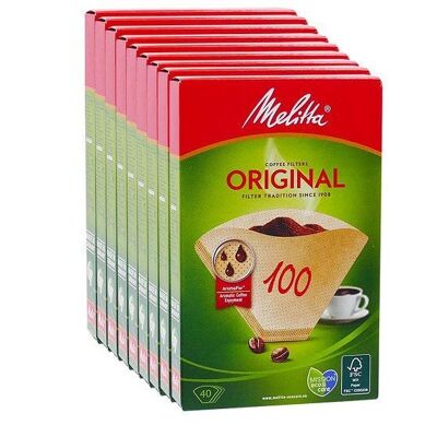 Melitta filter 100/40 doos a 9 pakjes