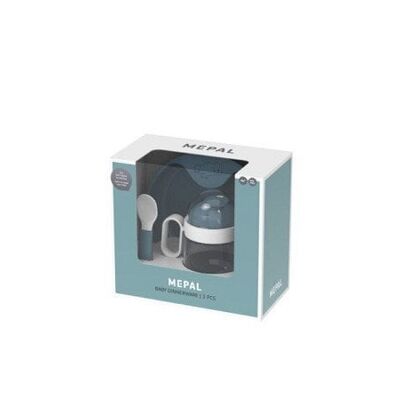 Mepal set babyservies mio 3-delig - deep blue