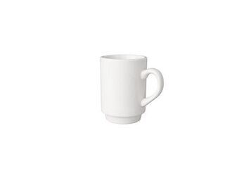 Mammoet Automatenmug Budgetline porcelaine 190ml blanc (lot de 12) dia6.5xh9cm