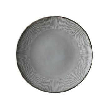 Assiette Dutch Rose Organic Ø21.5cm gris clair boite de 4 pièces 1