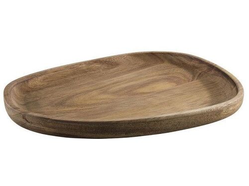 Bord acacia hout 25x18x2cm