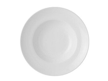 Jackies Bay assiette pâtes profondes 27,5 cm blanc 4 pièces