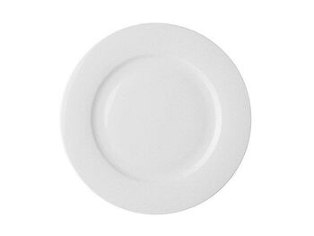 Jackies Bay assiette plate 26cm blanc 4 pièces