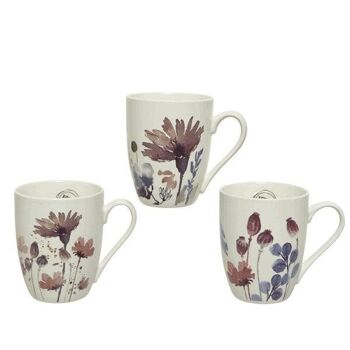 Decoris Mug porcelaine L8.2-W5.5-H10.5cm