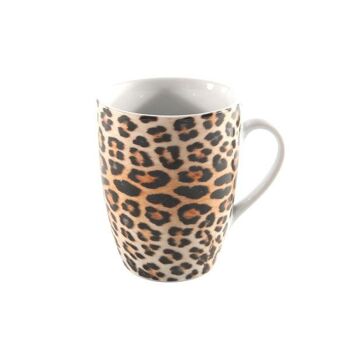 Mug à café léopard 340ml