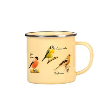 Esschert Design Mug émaillé oiseaux 1