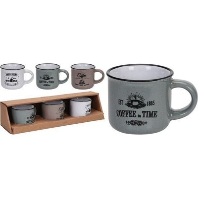 Beker 100cc espresso set a 3 stuks