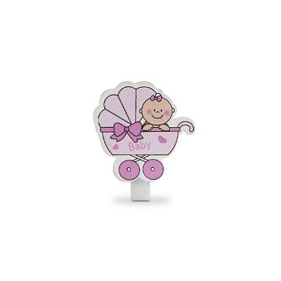 Birth clothespins Baby Pink K.