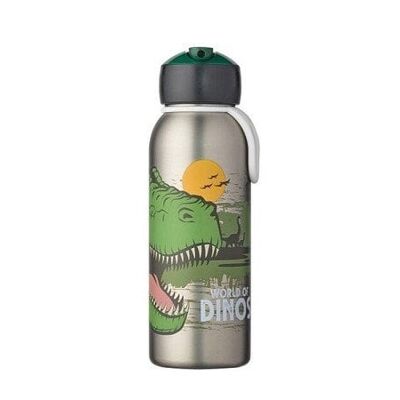 Mepal Isoleerfles flip-up campus 350 ml - dino Blijft 9 uur hot en 12 uur koud