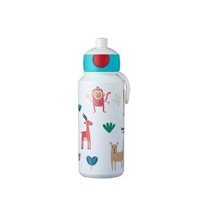 Mepal Drinkfles pop-up Animal Friends 400ml