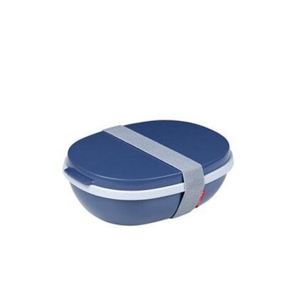 Mepal lunchbox ellipse duo - nordic denim
Inclusief 1 minibox voor dressings of pijnboompitjes