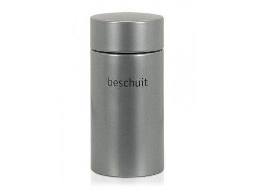 Brabantia beschuitbus platinum dia.11x23,5cm