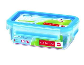 Emsa Clip & Close Boîte de rangement 3D 0,55 litre