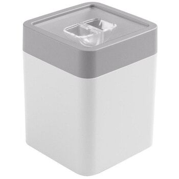 Sunware Sigma Home Boîte de rangement 0,6L blanc/gris clair 9 x 9 x 11,4 cm 2