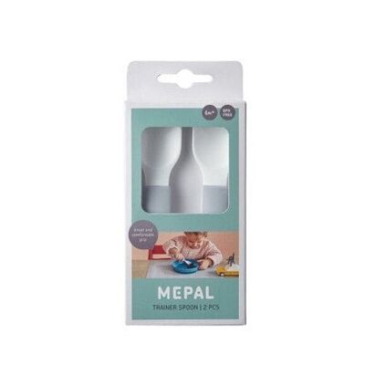 Mepal set oefenlepel mio 2 stuks - light blue