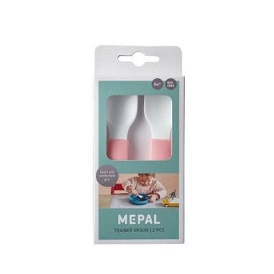 Mepal set oefenlepel mio 2 stuks - deep pink