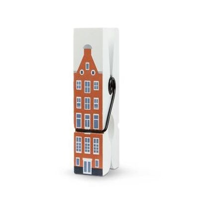 Large clothespin Red House