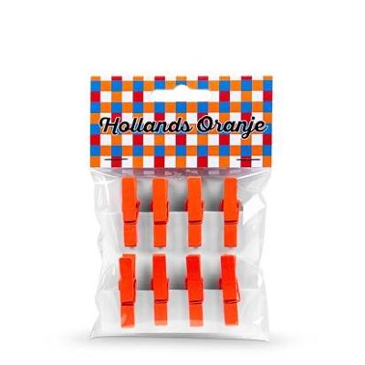 pinzas para la ropa línea de tarjetas Orange