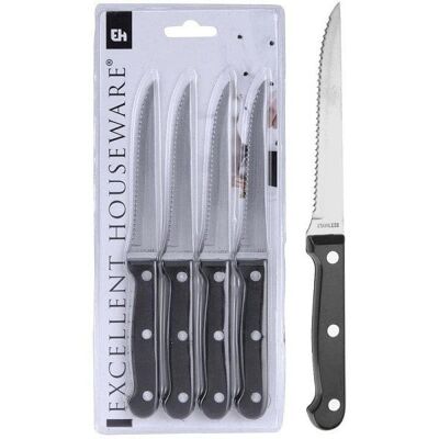 Excellent Houseware Steakmessenset 4-delig