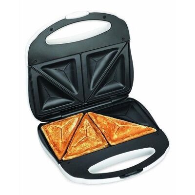 Elta Sandwich toaster kunststof wit 750 Watt
