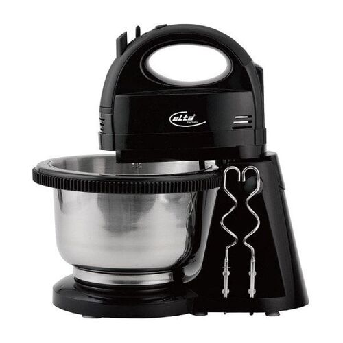 Elta Handmixer met draaiende kom 300W zwart/RVS