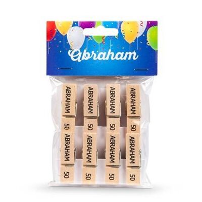 clothespin set Abraham