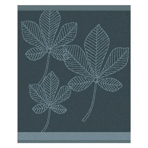 DDDDD Keukendoek leaves 50x55cm atlantic blue per 6 stuks