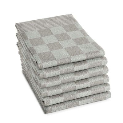 DDDDD Theedoek BBQ taupe 65x65cm 6 stuks