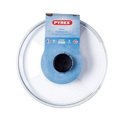 Pyrex CLASSIC deksel glas met knop 26cm