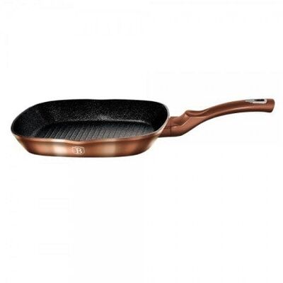 BerlingerHaus grillpan 28 cm Metallic line Rose Gold Noir Collection