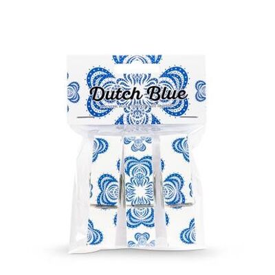 Pinzas para la ropa con imán Dutch Blue
