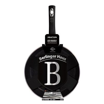 BerlingerHaus Flip Koekenpan 26cm Black Silver Collection Inductie