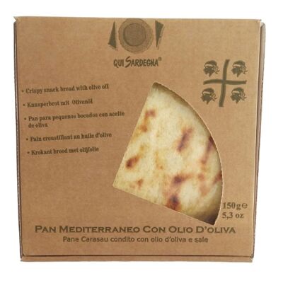 PanMediterraneo con Aceite de Oliva 150g - Producto Típico Sardo