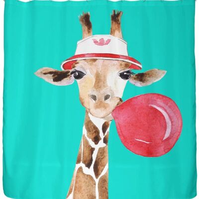 Shower curtain giraffe 180x200 cm