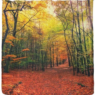 Duschvorhang Herbst Wald 180x200 cm
