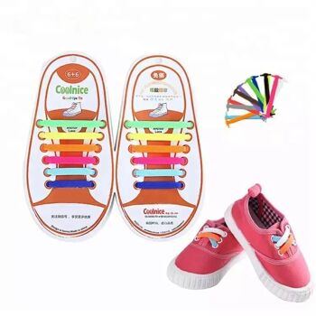 Lacets élastiques enfants | diverses couleurs | spécialement pour les chaussures pour enfants | en 13 couleurs différentes ! 1