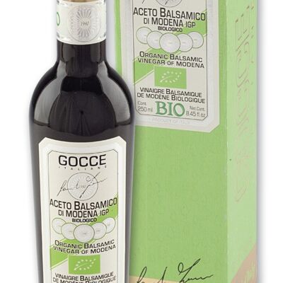 ORGANIC ripened Balsamic Vinegar of Modena IGP