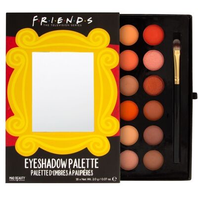 Mad Beauty Warner Friends Lidschatten-Palette im Rahmen