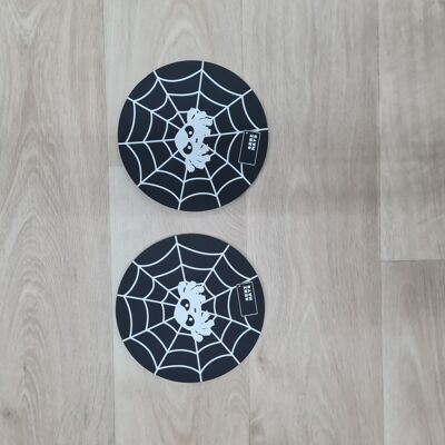 Yoga pad evil spider