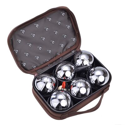 Set of 6 pétanque balls