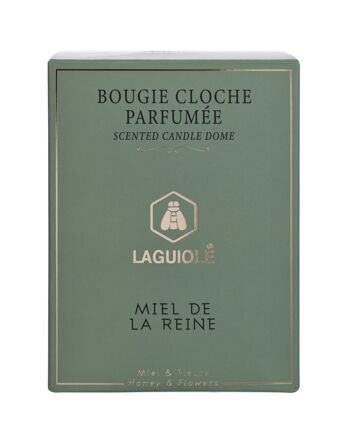 BOUGIE CLOCHE PARFUMÉE senteur Miel Fleur - 145g 4