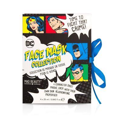 Folleto de mascarillas faciales de Mad Beauty Warner DC