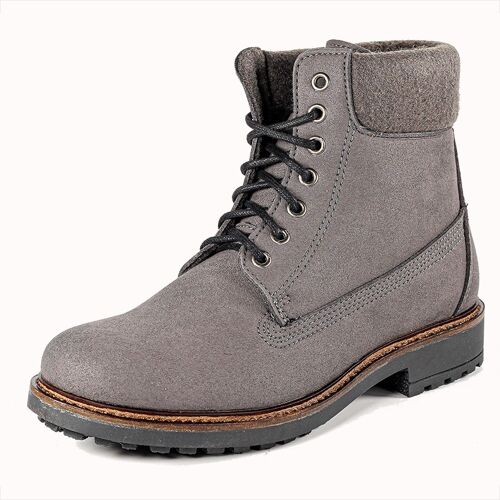 Fairticken Shoes Beja Stiefel Unisex (grau, MF, gefüttert)