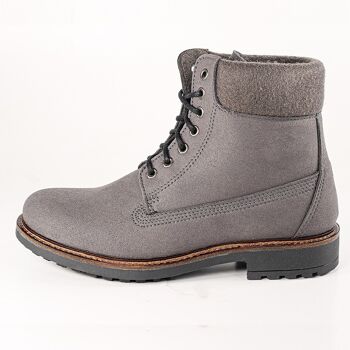 Fairticken Shoes Beja Boots Unisexe (gris, MF, doublé) 2