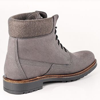 Fairticken Shoes Beja Boots Unisexe (gris, MF, doublé) 3