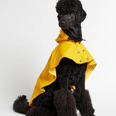 William Yellow Waterproof Dog Rain Cape