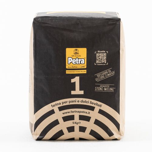 PETRA 1 - Type “1” stoneground clean wheat flour from climatically selected wheat 5 kg
