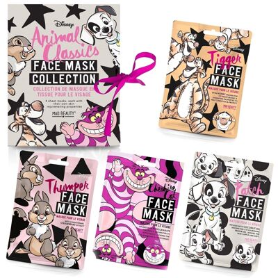 Mad Beauty Disney Animal Face Mask Set -6pc