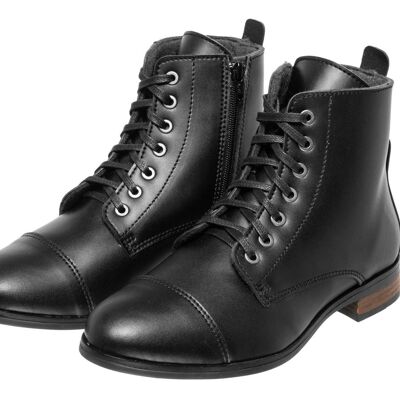 Fairticken Shoes Maian Boots Women (black, MF, lined)